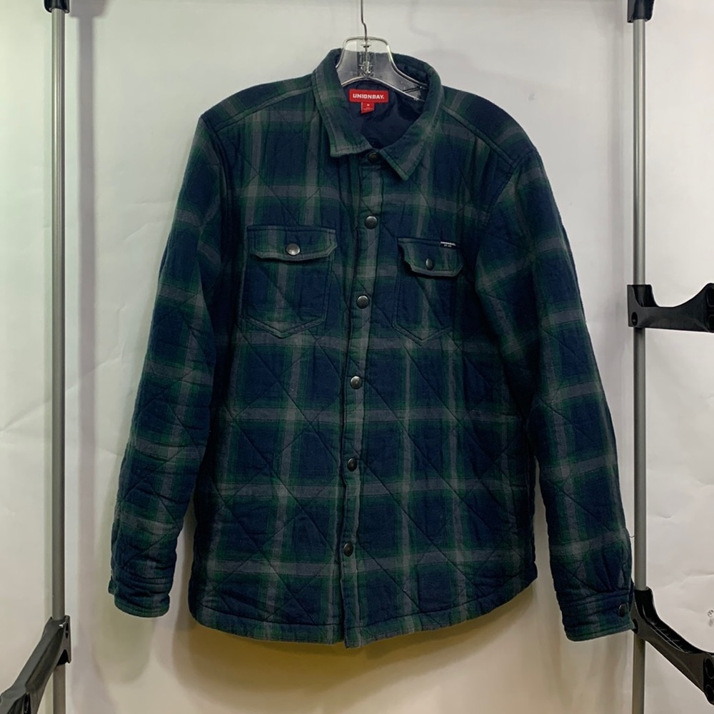 UNIONBAY mens (M) flannel shirt jacket